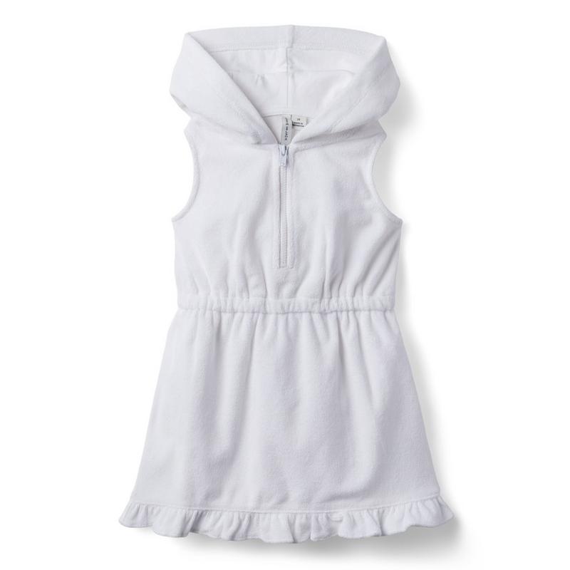 Hooded Terry Swim Cover-Up - Janie And Jack